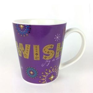 Starbucks Holiday 2006 Purple Wish Mug